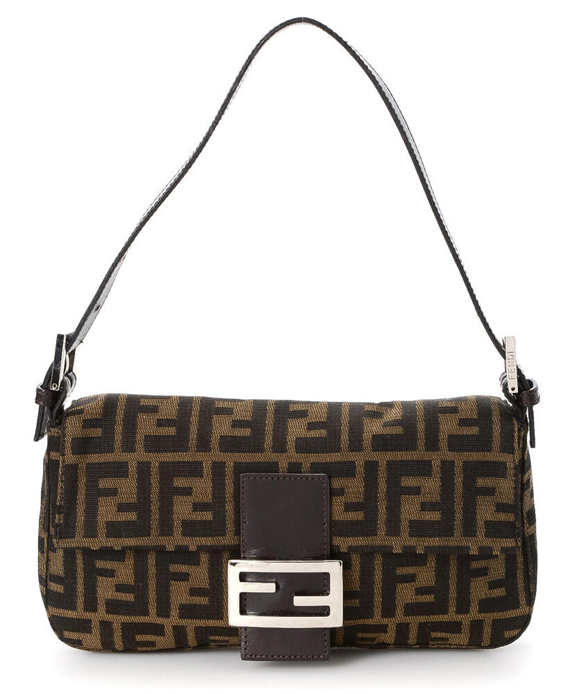 Fendi Baguette Fabric Bag HL90301 Coffee